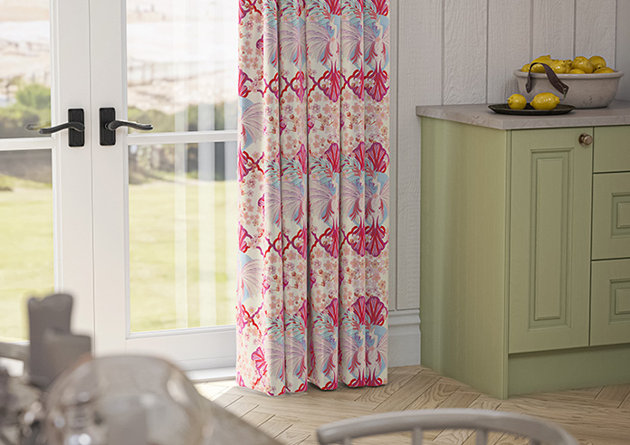 Faded Glamour, Fairground White - Made To Measure Curtains - Image 5